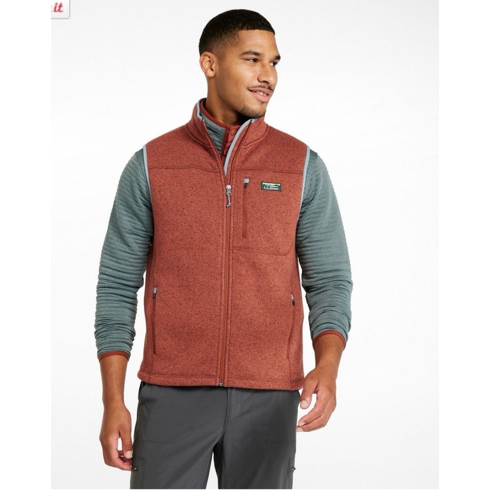 L.L. Bean Men's Rust Vest